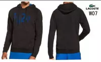 jacke lacoste classic 2013 mann hoodie coton w07 noir